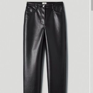 Aritzia Melania leather pant! great condition